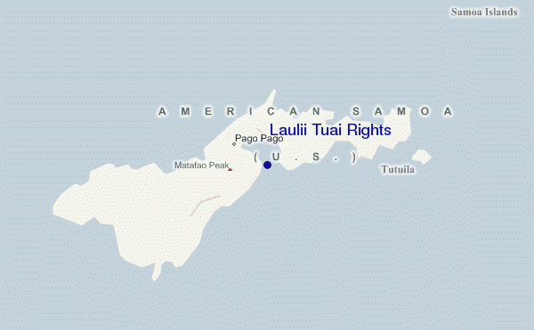 carte de localisation de Lauli'i Tuai Rights