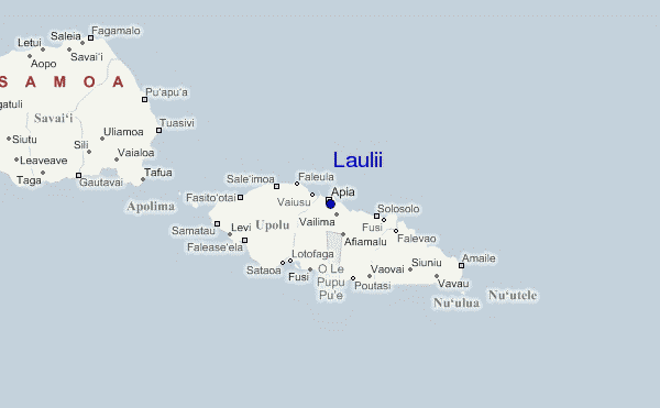 Laulii Location Map