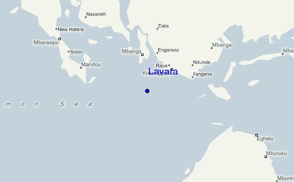 carte de localisation de Lavata