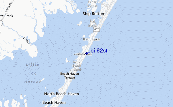 carte de localisation de Lbi 82st