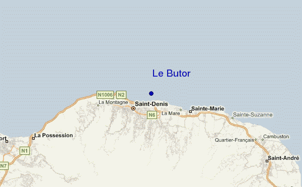 carte de localisation de Le Butor