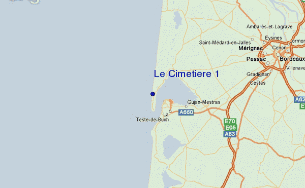 Le Cimetiere Location Map