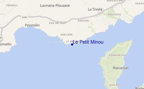 carte de localisation de Le Petit Minou