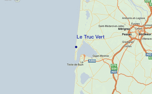 Le Truc Vert Location Map