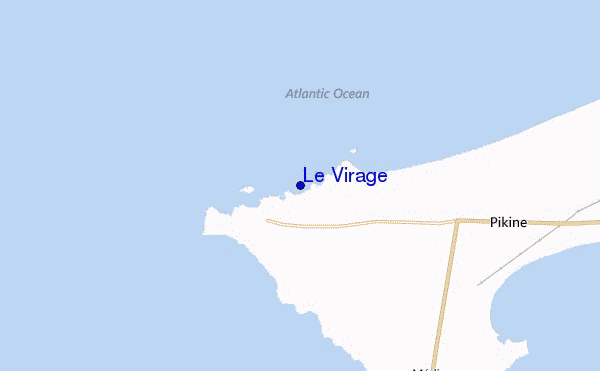 carte de localisation de Le Virage