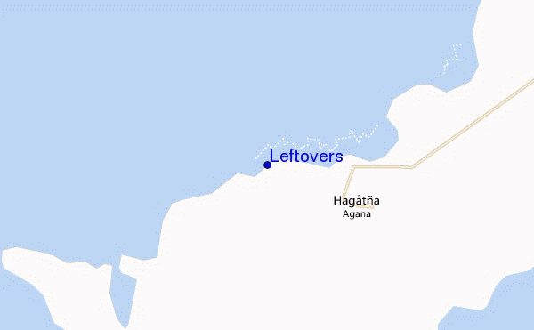 carte de localisation de Leftovers