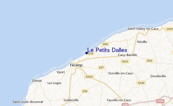 Le Petits Dalles Location Map