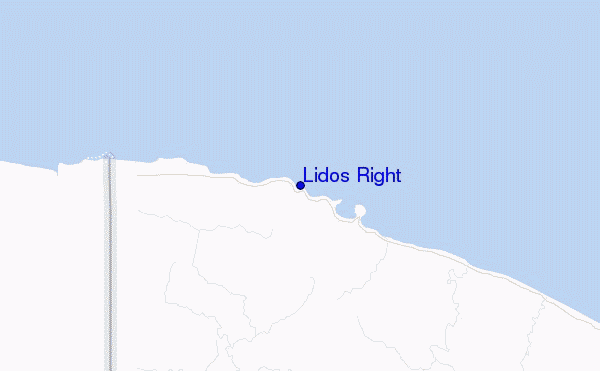 Lidos Right Location Map