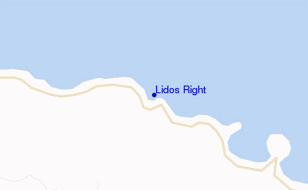 carte de localisation de Lidos Right