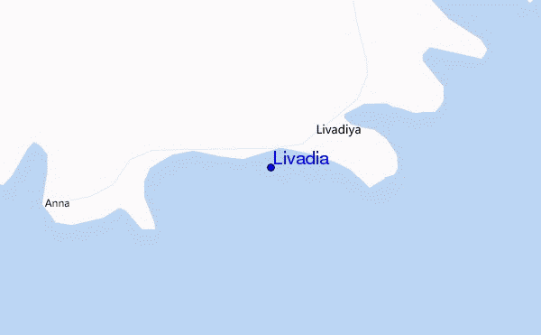 carte de localisation de Livadia