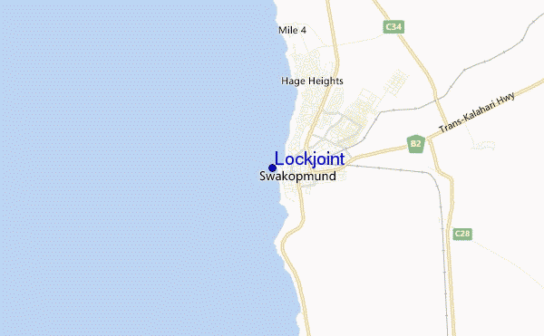 carte de localisation de Lockjoint