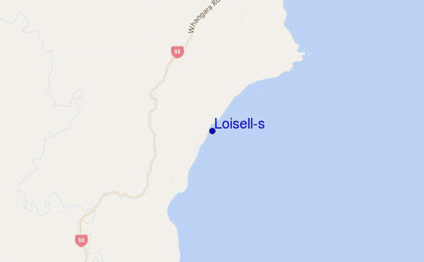 carte de localisation de Loisell's