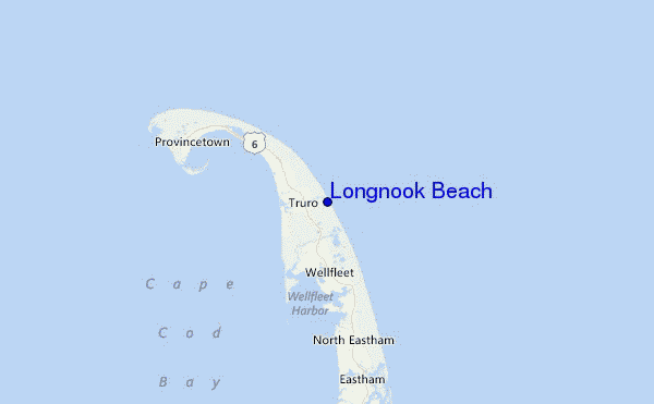 Longnook Beach Location Map