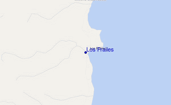 carte de localisation de Los Frailes
