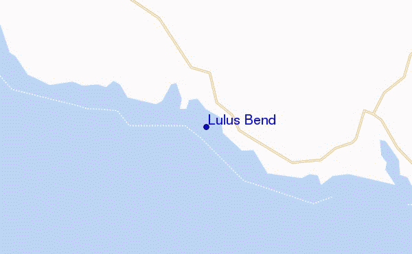 carte de localisation de Lulus Bend
