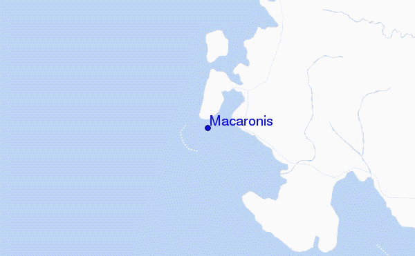 carte de localisation de Macaronis