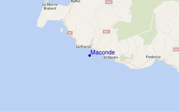 carte de localisation de Maconde