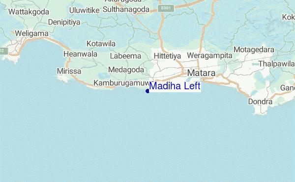 carte de localisation de Madiha Left