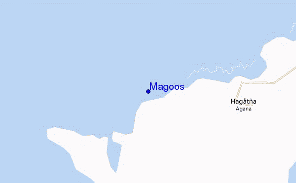 carte de localisation de Magoos