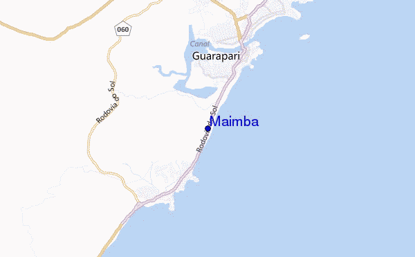 carte de localisation de Maimba