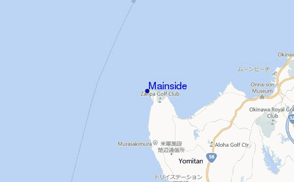 carte de localisation de Mainside