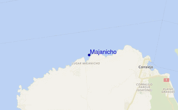 carte de localisation de Majanicho