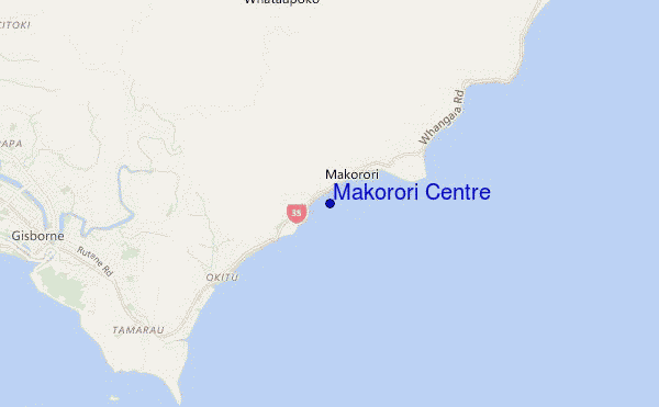 carte de localisation de Makorori Centre