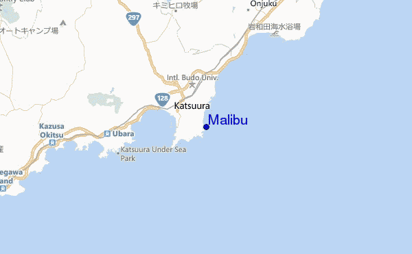 carte de localisation de Malibu