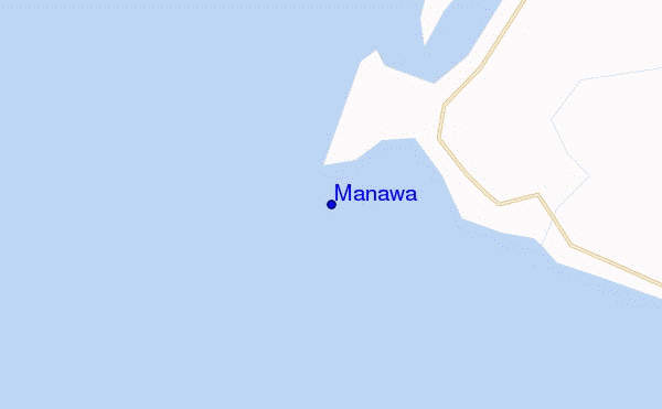 carte de localisation de Manawa