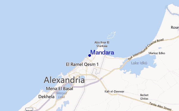 Mandara Location Map