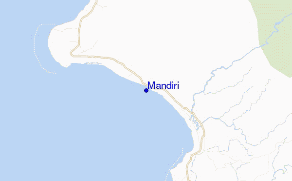 carte de localisation de Mandiri