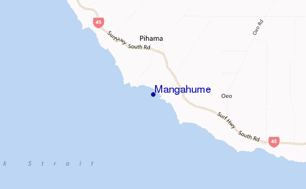 carte de localisation de Mangahume