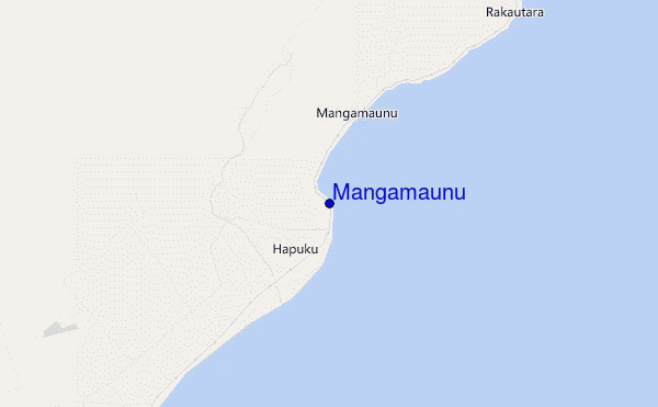 carte de localisation de Mangamaunu