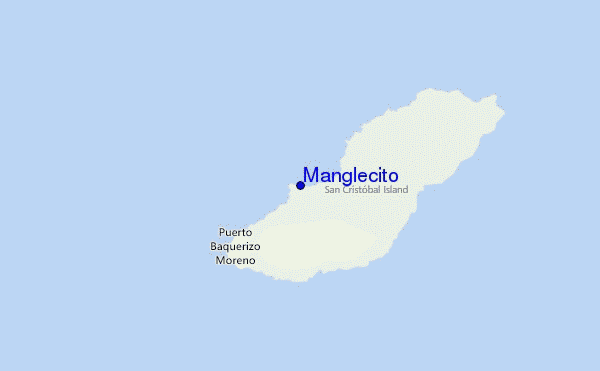 Manglecito Location Map