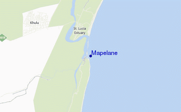 carte de localisation de Mapelane