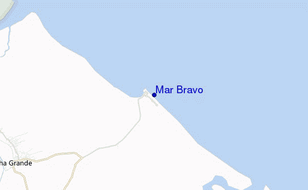 carte de localisation de Mar Bravo