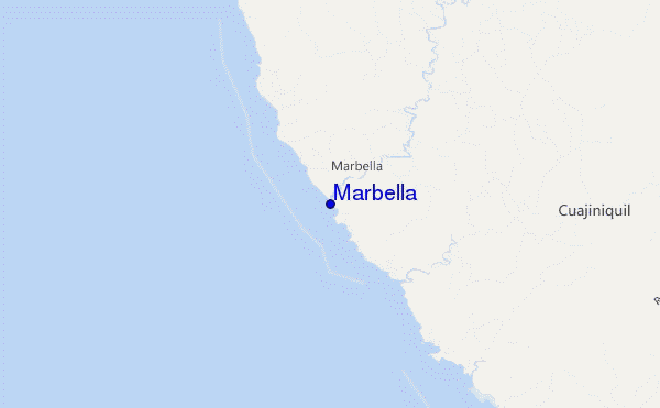 carte de localisation de Marbella