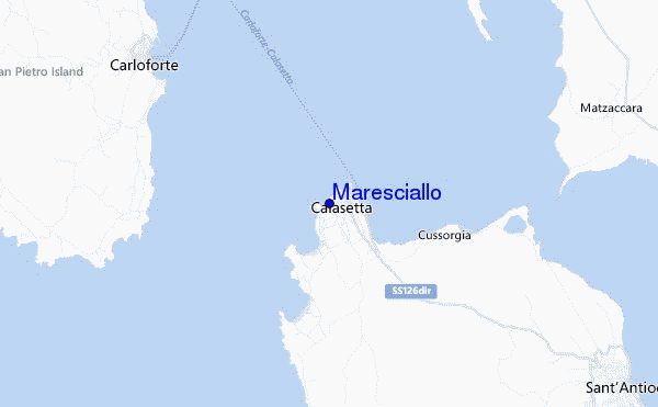 carte de localisation de Maresciallo
