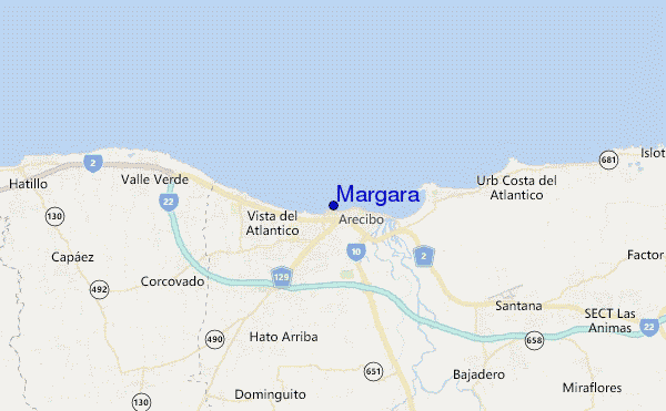 carte de localisation de Margara