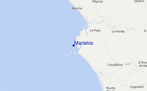 carte de localisation de Mariatos