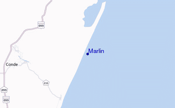 carte de localisation de Marlin