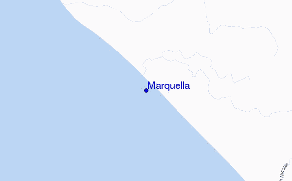 carte de localisation de Marquella