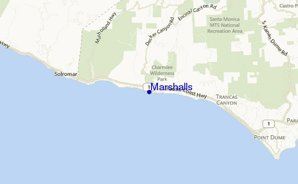 carte de localisation de Marshalls