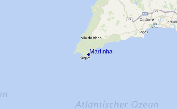 Martinhal Location Map