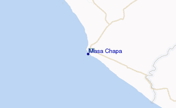 carte de localisation de Masa Chapa