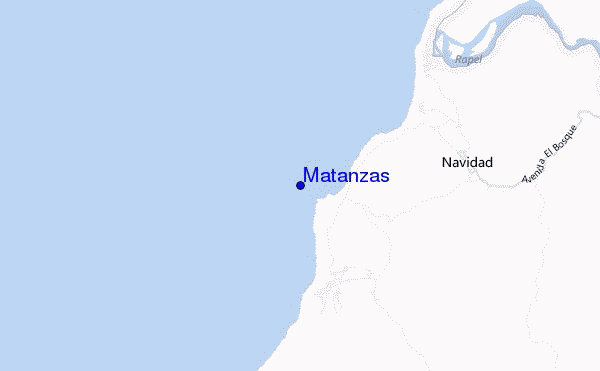 carte de localisation de Matanzas