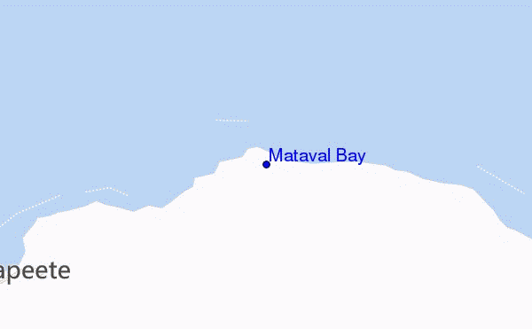 carte de localisation de Mataval Bay