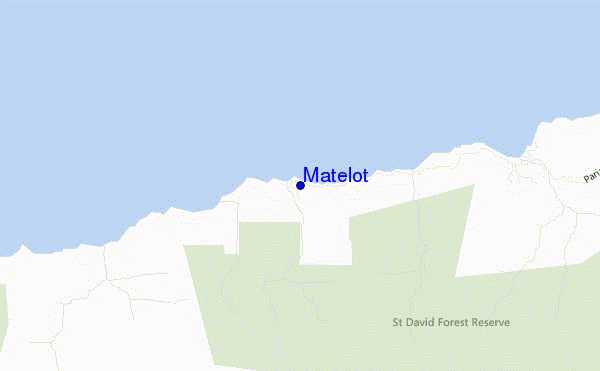 carte de localisation de Matelot