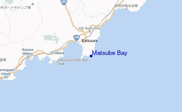 carte de localisation de Matsube Bay