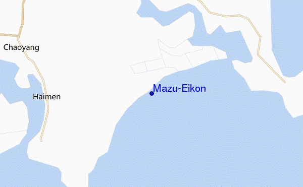 carte de localisation de Mazu-Eikon